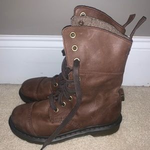 Dr. Marten Size 9 Brown Leather Boots